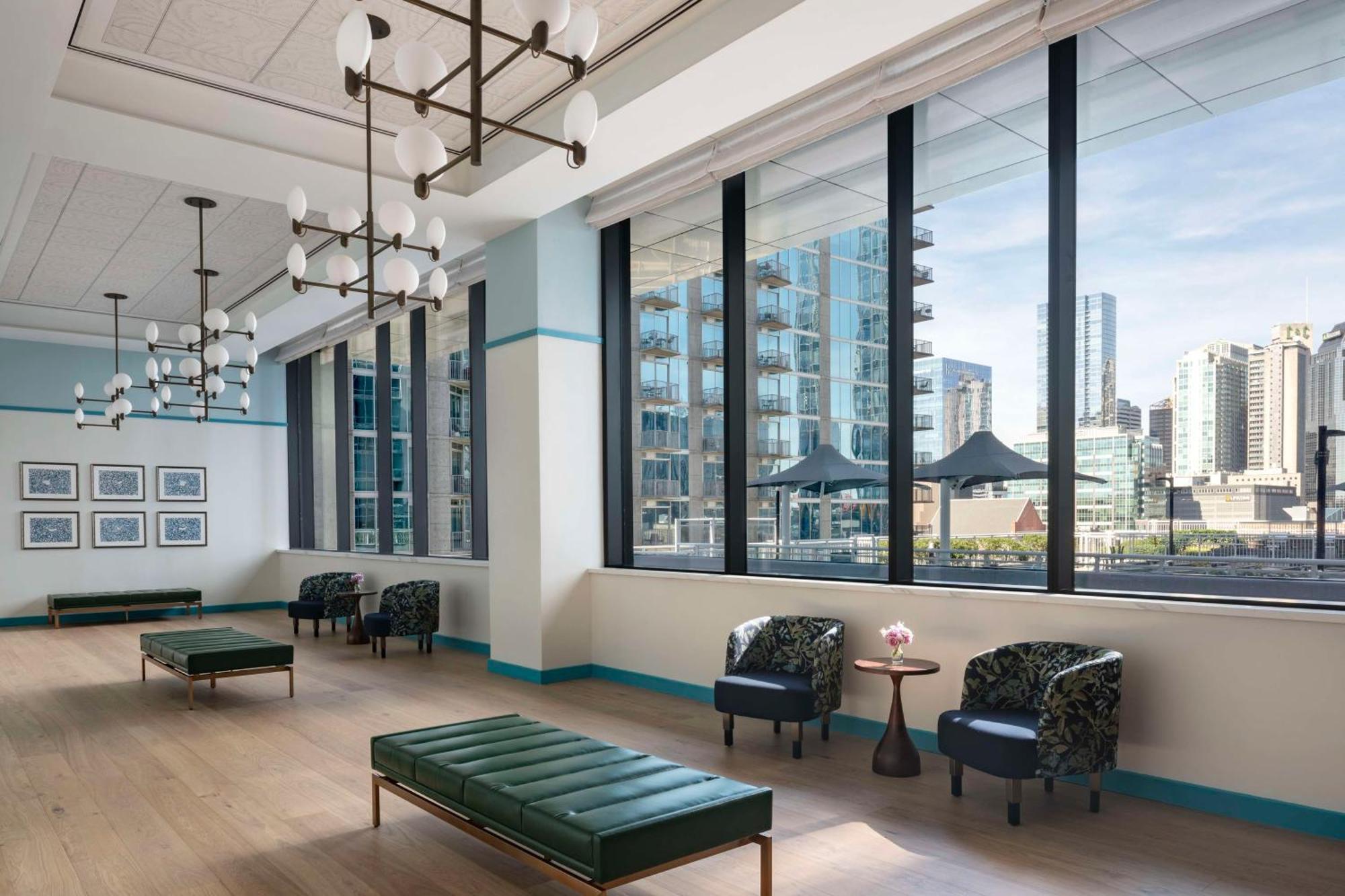 Hyatt Centric Downtown Nashville Exteriér fotografie The interior of the hotel