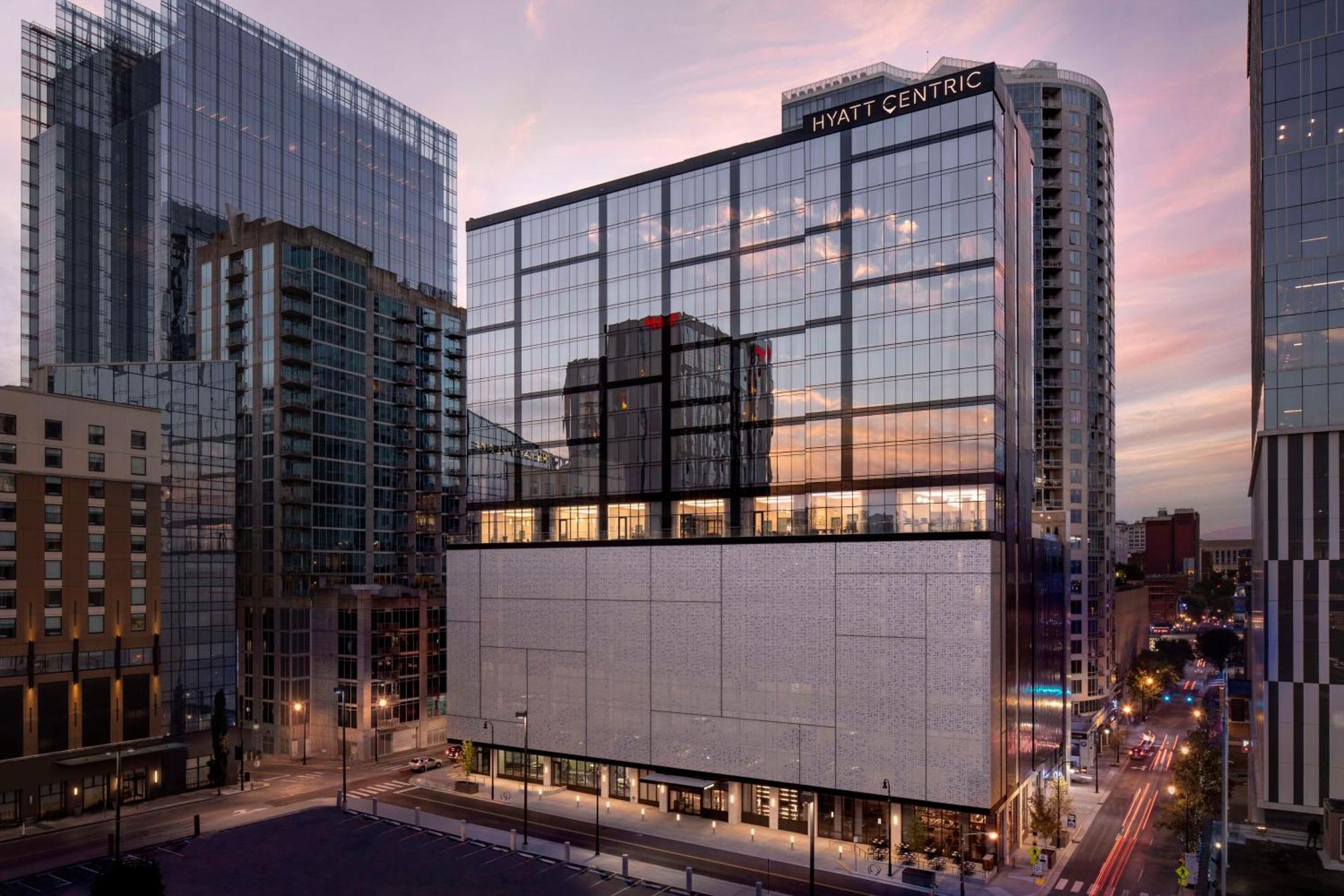 Hyatt Centric Downtown Nashville Exteriér fotografie Hyatt Centric Downtown