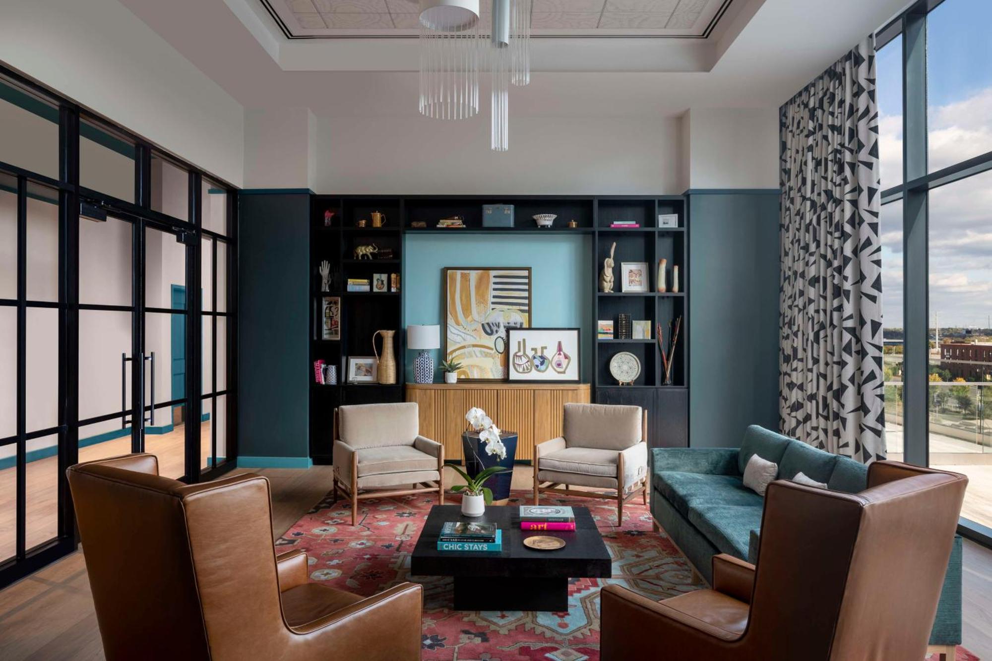 Hyatt Centric Downtown Nashville Exteriér fotografie The Library at The Ivy at River North